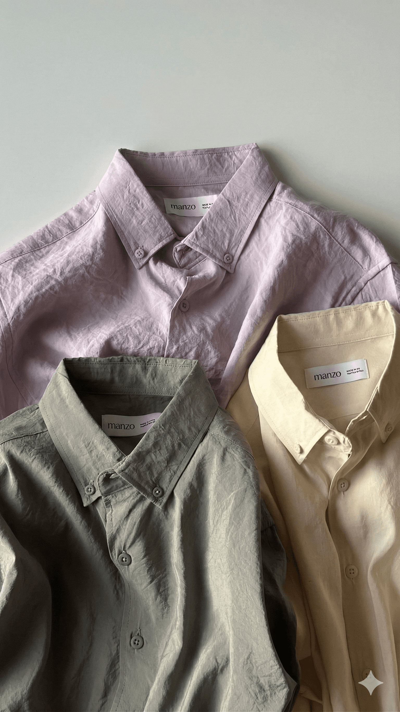 Premium Plain Shirt - Manzo MEN wholesale mens wear collection