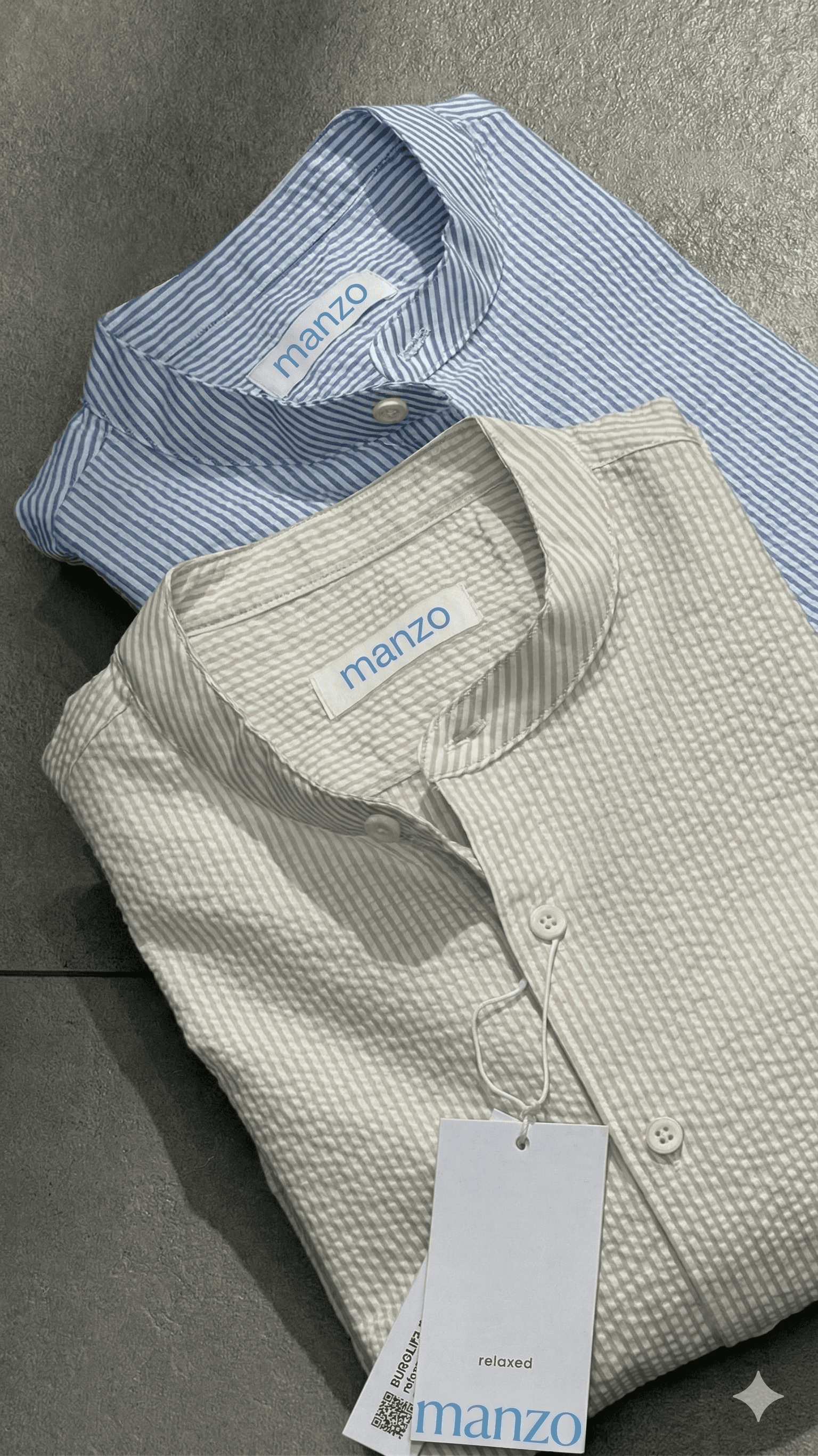 Sophisticated Stripe Shirt - Manzo MEN wholesale mens wear collection